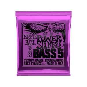 Cuerdas Bajo 5 Cuerdas Ernie Ball Power Slinky 2821