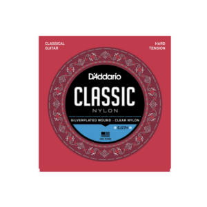Cuerdas Guitarra Clásica D'Addario Student EJ27H Hard Tensión