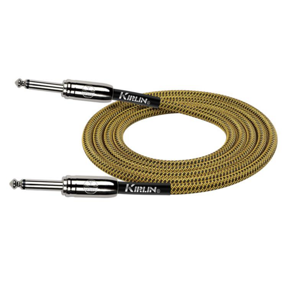 Cavo Strumentazione Kirlin IP-201 3ft (0,9m) – Jack 6,35 Mm Maschio/maschio – Qualità Pro